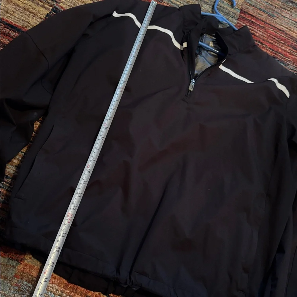 Callaway Black Men's Jacket weather series golf lightweight L half zip coat - Picture 3 of 16